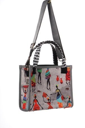 M+Bag Afrikan Women Gri