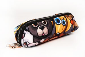 XL Kalemlik Sevimli Köpekler Siyah