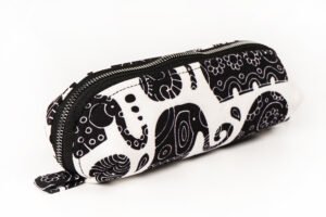 XL Kalemlik Siyah Beyaz Filler