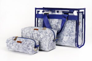 Mavi Mermer Taşıma Çantası