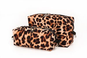 Kişiye Özel Organizer Takım Kahverengi Leopar