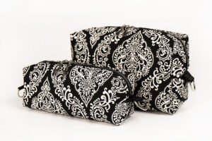 Şeffaf Çantalı Taşıma Çantası Siyah Dantel