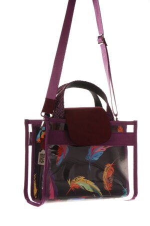 M+Bag Renkli Kuş Tüyleri