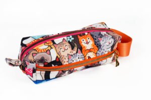 Kişiye Özel Rainbow Kalemlik Meow Poer