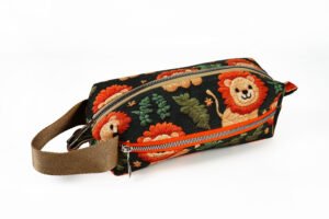 Kişiye Özel Rainbow Kalemlik Minik Aslan