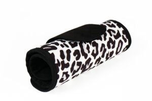 Kişiye Özel Rulo Kalemlik Siyah Beyaz Leopar