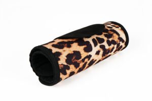 Kişiye Özel Rulo Kalemlik Kahverengi Leopar