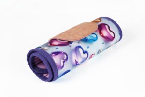 Kişiye Özel Rulo Kalemlik Üç Boyutlu Kalpler