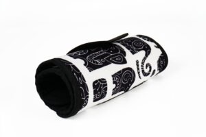 Kişiye Özel Rulo Kalemlik Siyah Beyaz Filler