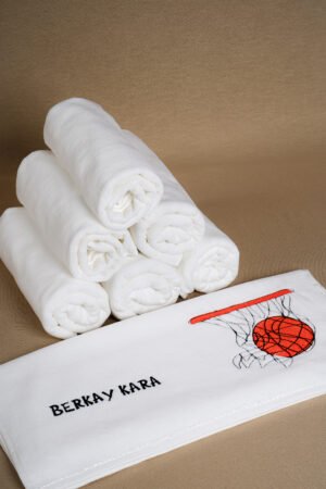 İsim Nakışlı Basketbol Havlusu