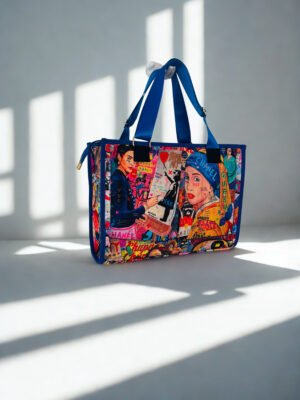 Amerikan Popart Taşıma Çantası