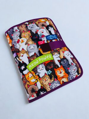 Tablet/Kitap Çantası - Meow Power Öğretmen Boy