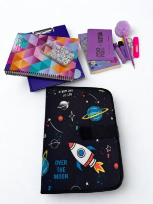 Tablet/Kitap Çantası - Uzay - Öğretmen Boy